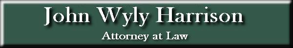 john w. harrison attorney at law
